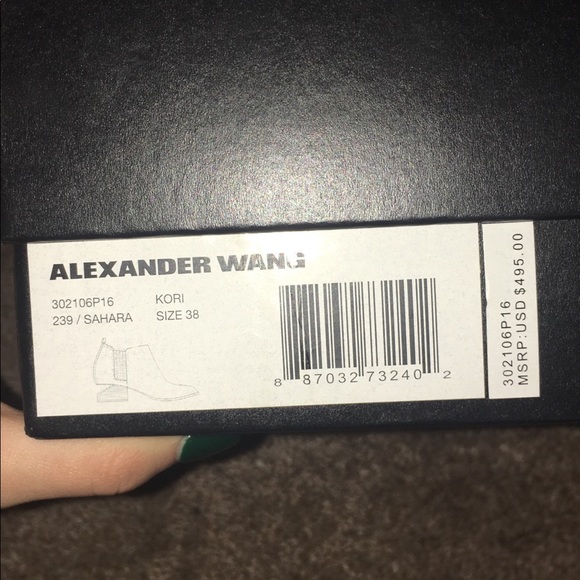 ALEXANDER WANG Kori booties 38 in "Sahara" - Picture 6 of 6